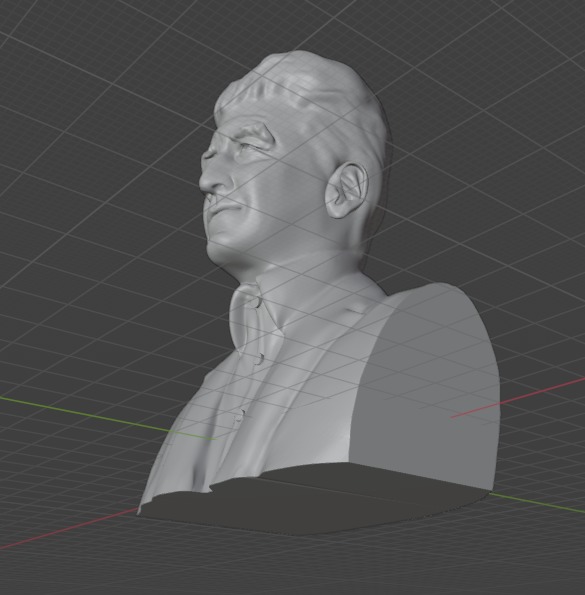 David Lynch 3D print model_12