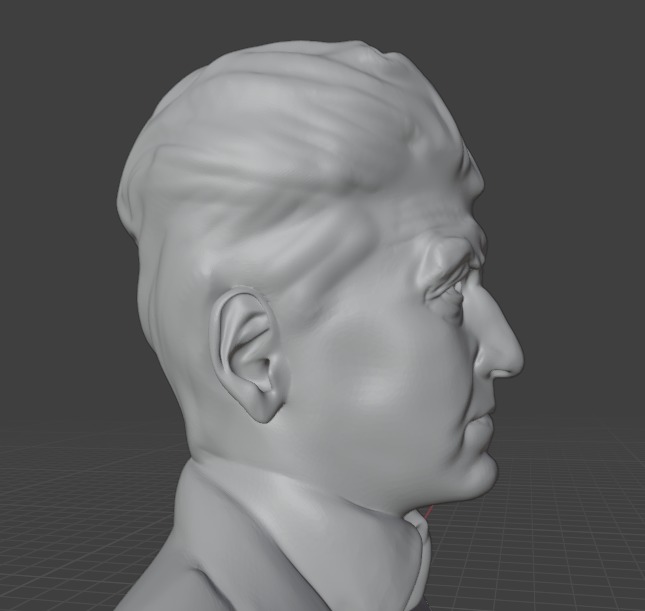 David Lynch 3D print model_20