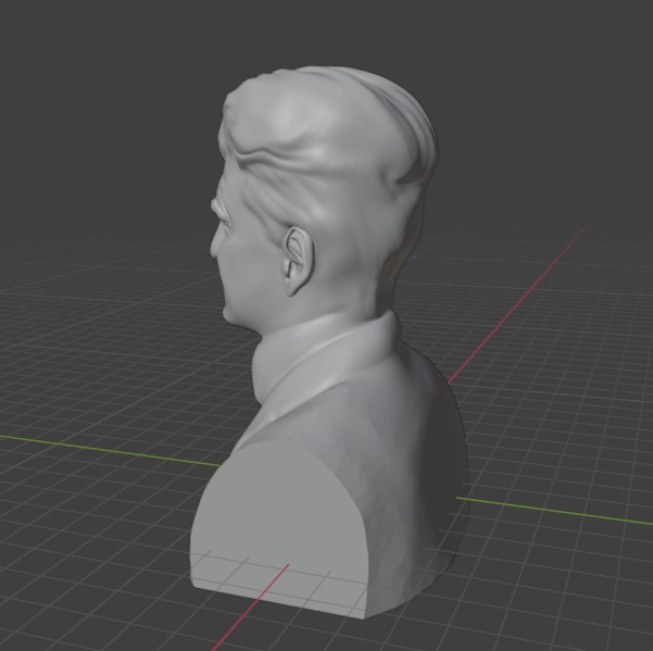 David Lynch 3D print model_9