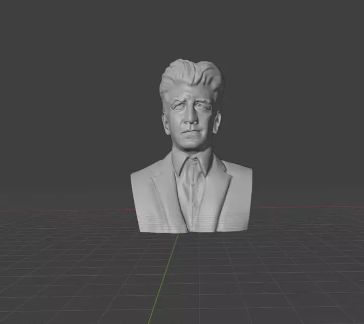 David Lynch 3D print model_0