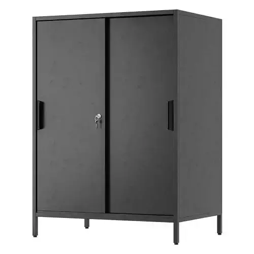 IKEA - TROTTEN Wardrobe with sliding doors
