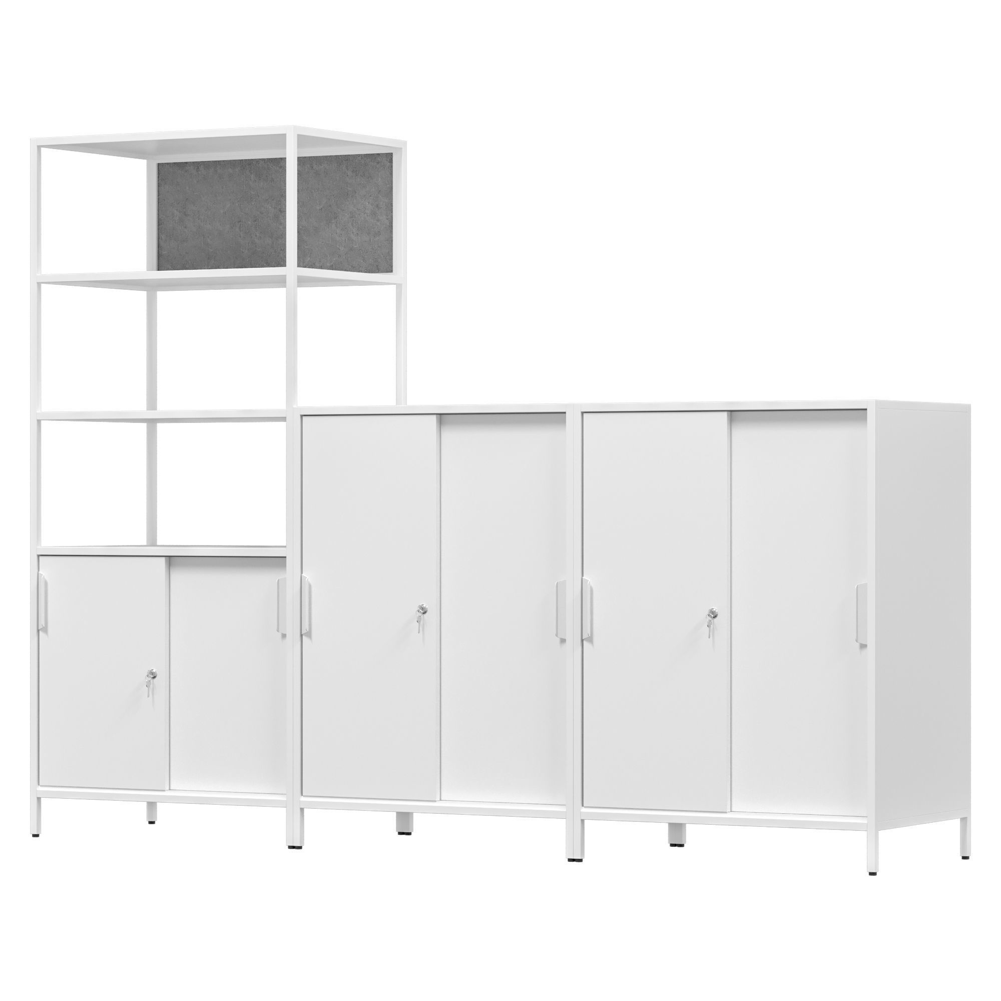 IKEA - TROTTEN Cabinet combination 3D model_3