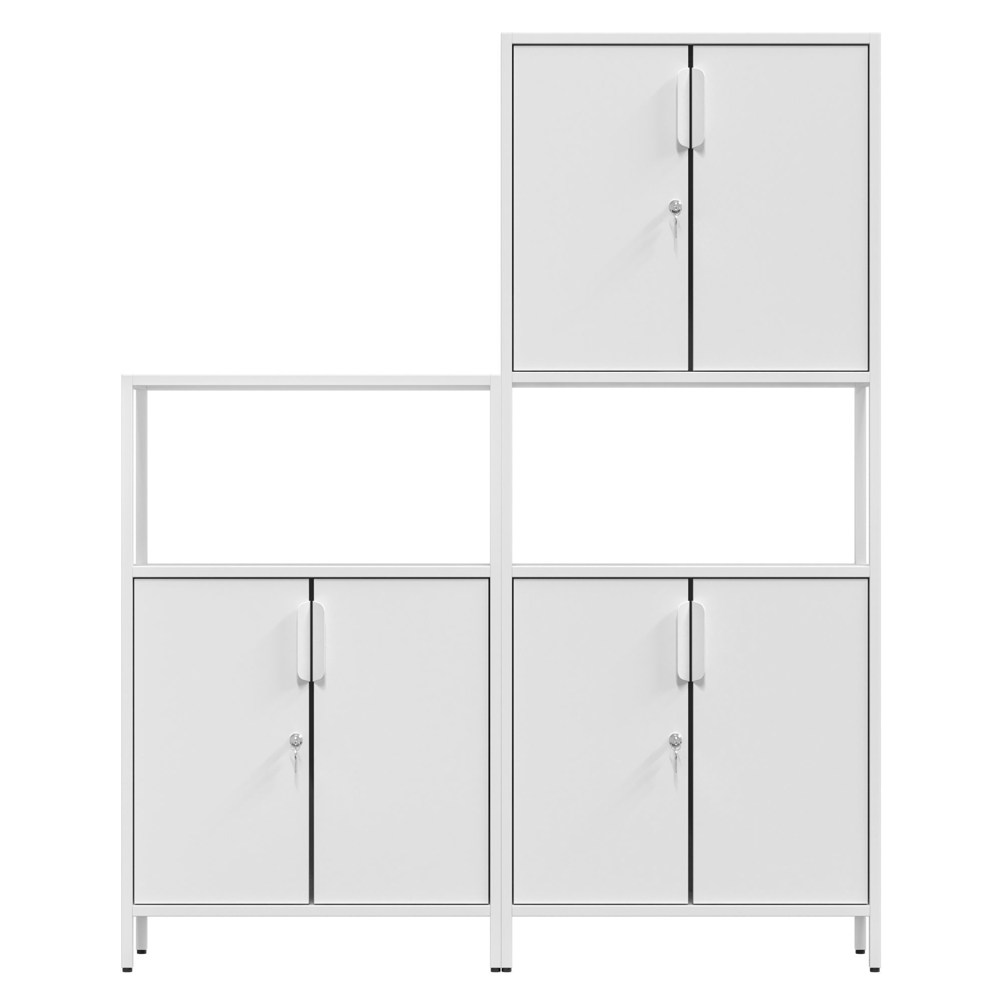 IKEA - TROTTEN Cabinet combination 3D model_4