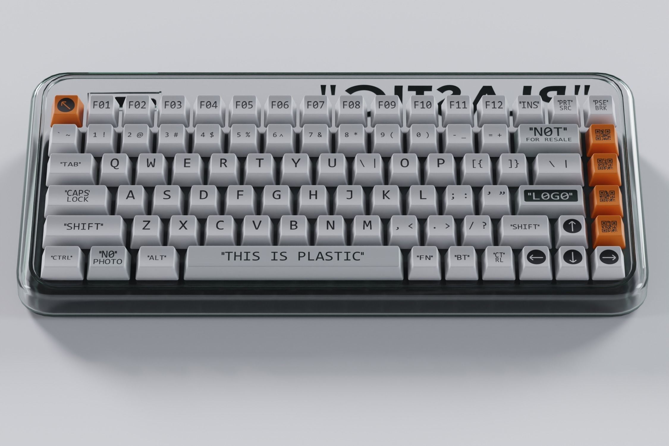 Custom Keyboard Mojo 84 3D model_1