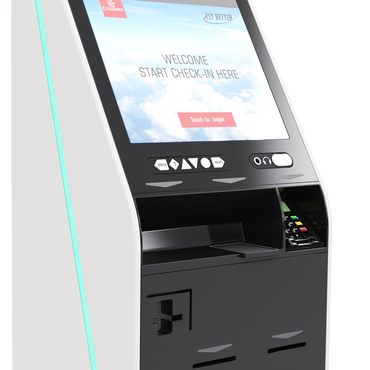 Self-service kiosk Consulta 130 3D model_3