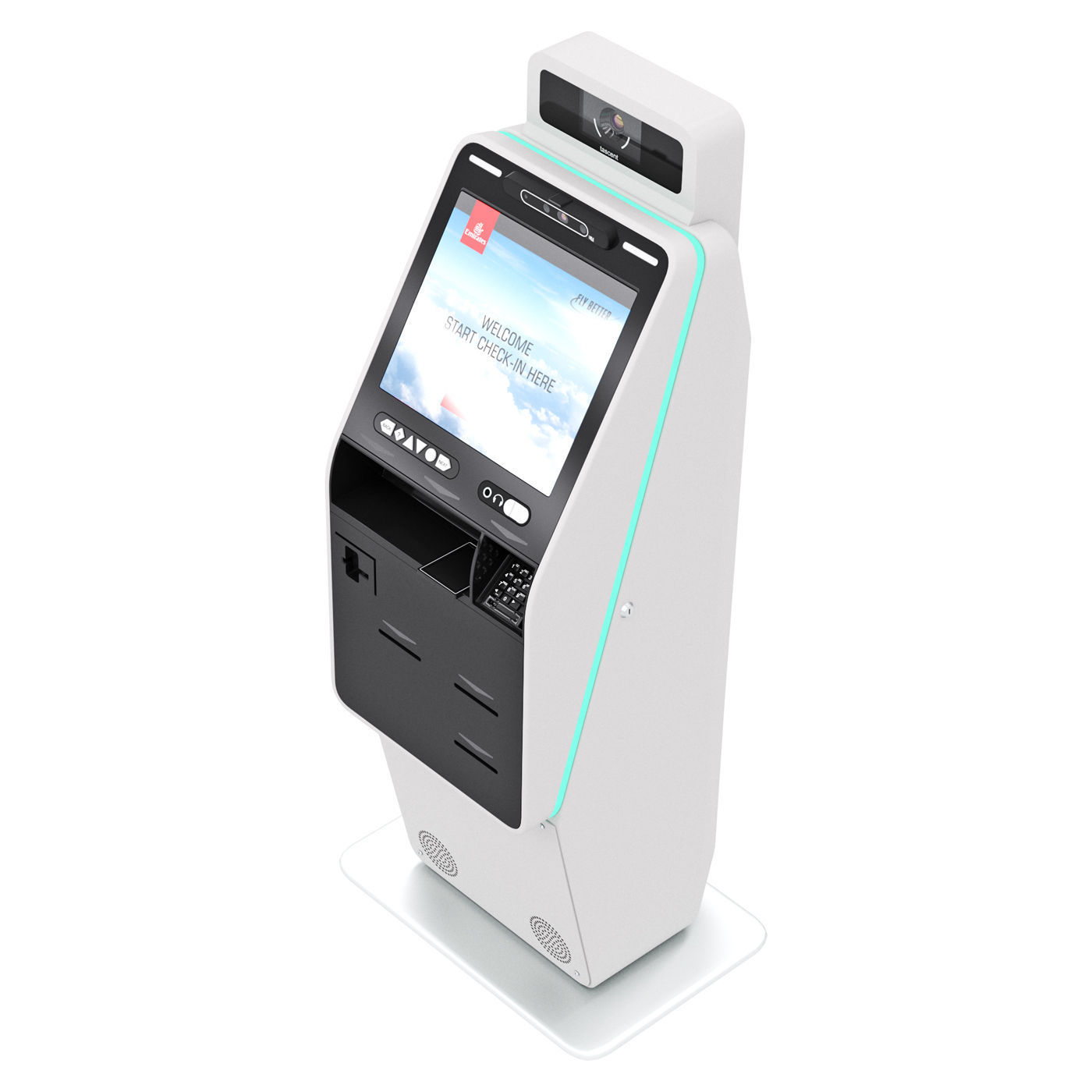 Self-service kiosk Consulta 130 3D model_2