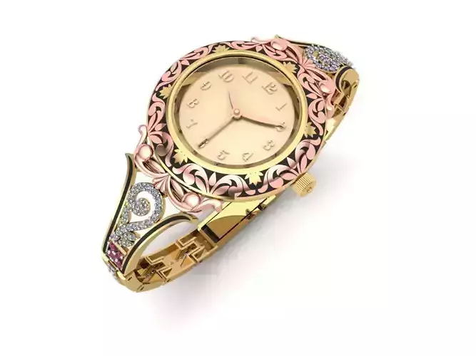 The Ladies Watch 3D print model