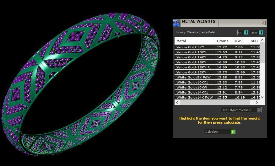 Bracelet  3D print model_4