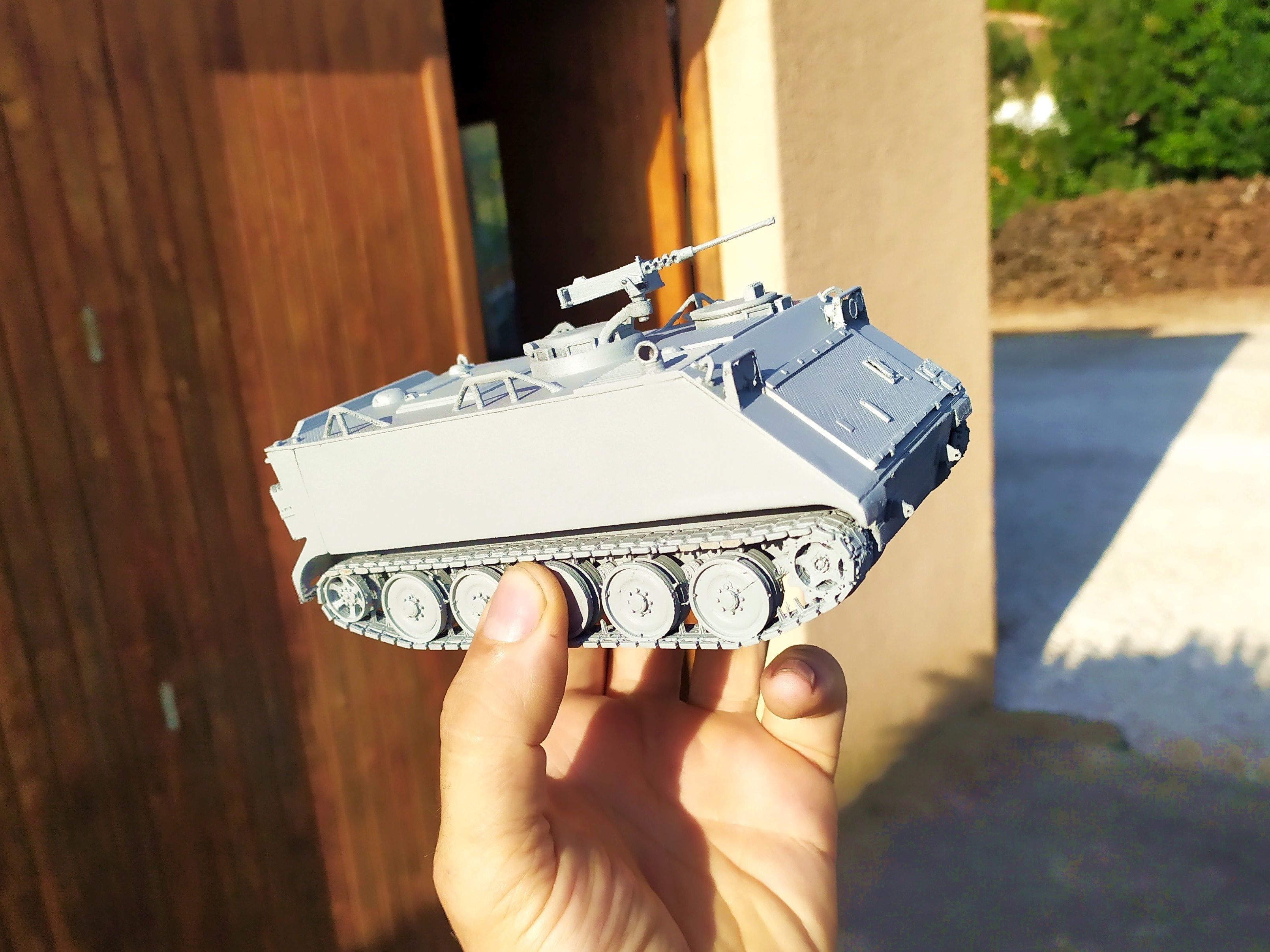 Armored vehicle M113 APC  - STL files- vietnam war era  3D print model_1