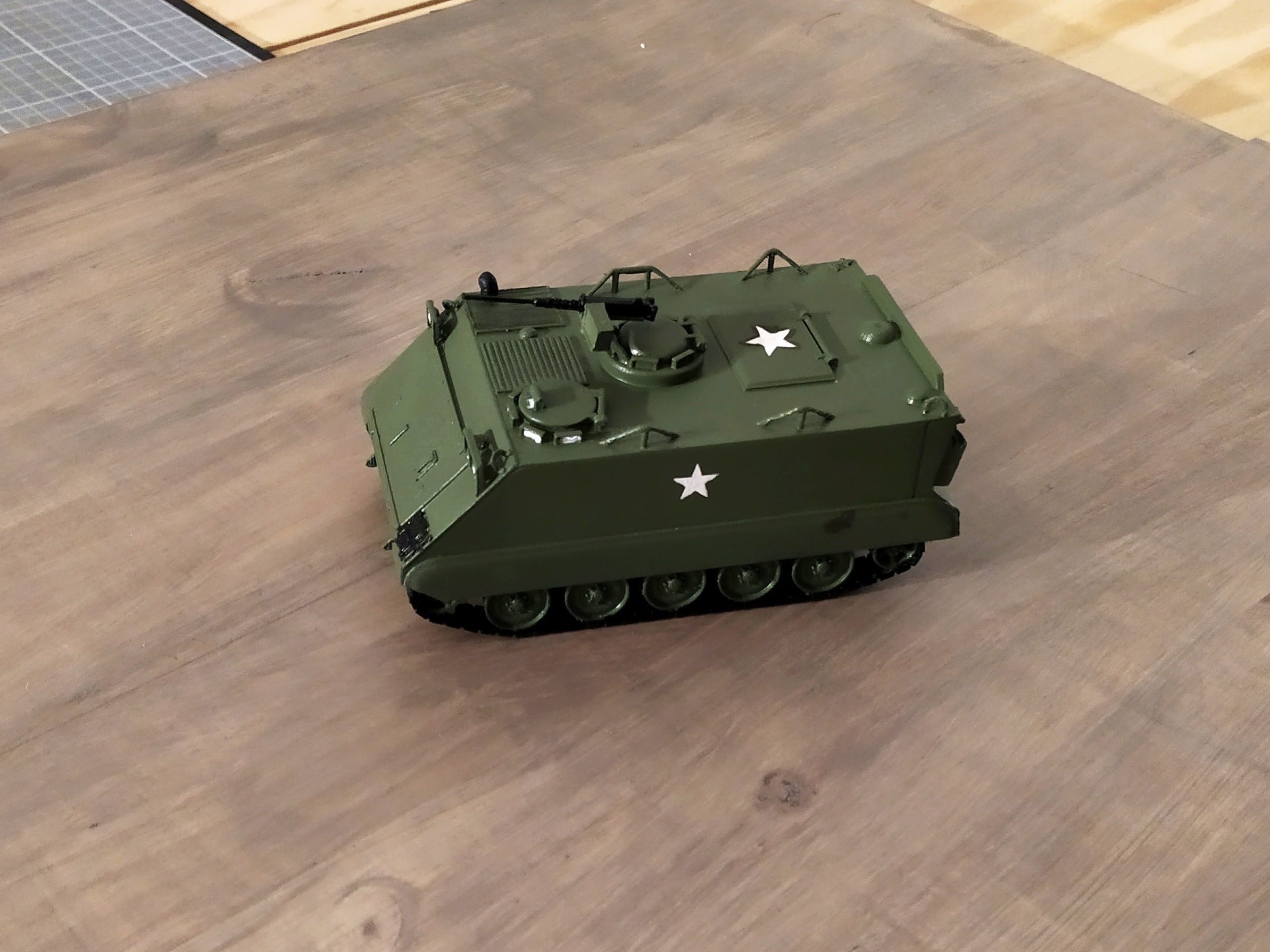 Armored vehicle M113 APC  - STL files- vietnam war era  3D print model_14