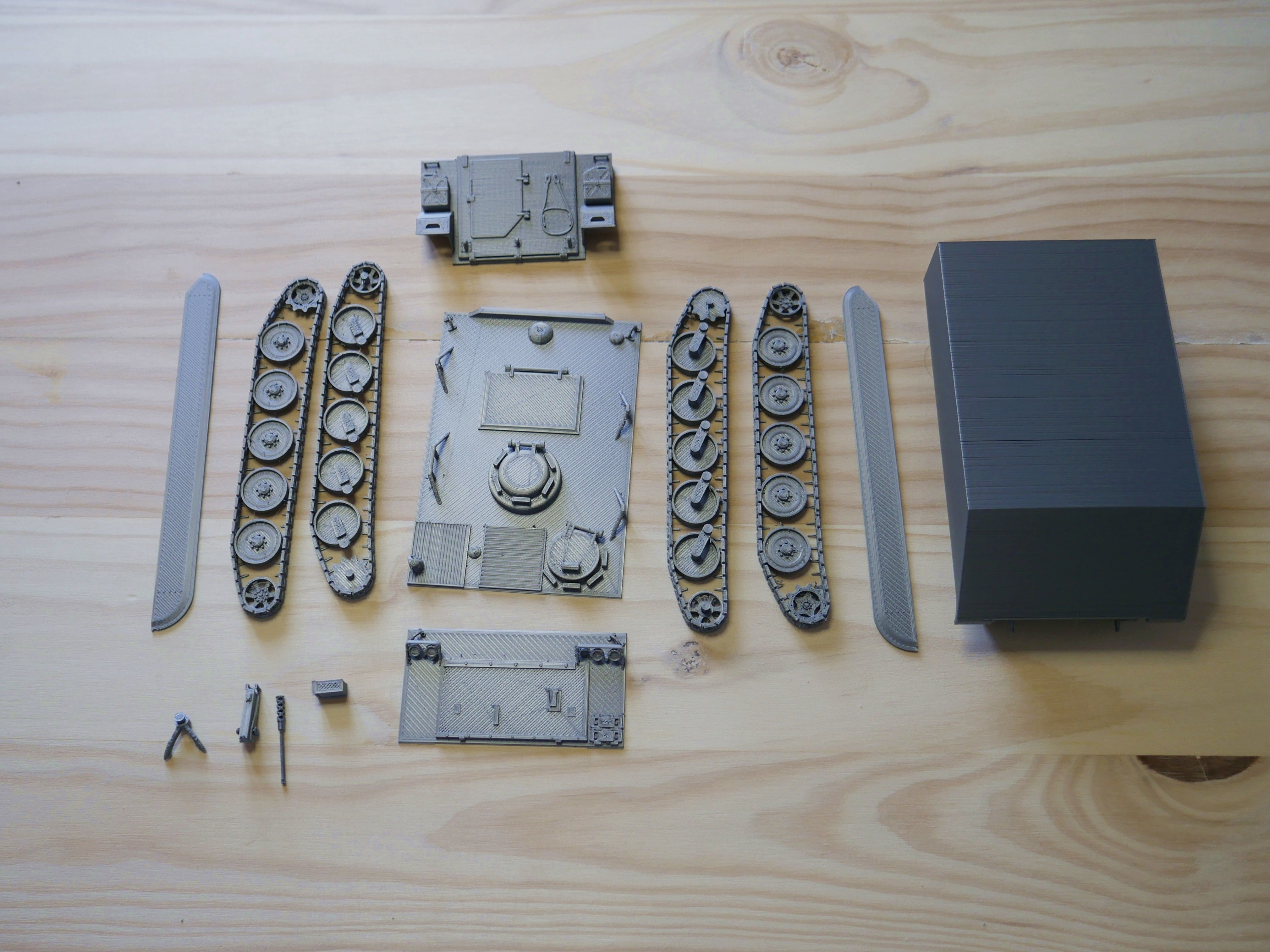 Armored vehicle M113 APC  - STL files- vietnam war era  3D print model_3