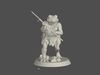 Bullywug with spear free 3D model 3D printable | CGTrader
