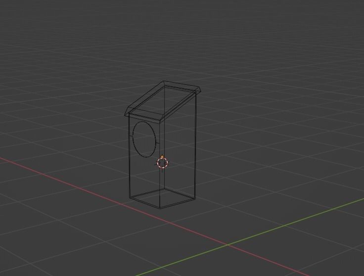 Bird house 3D model_1