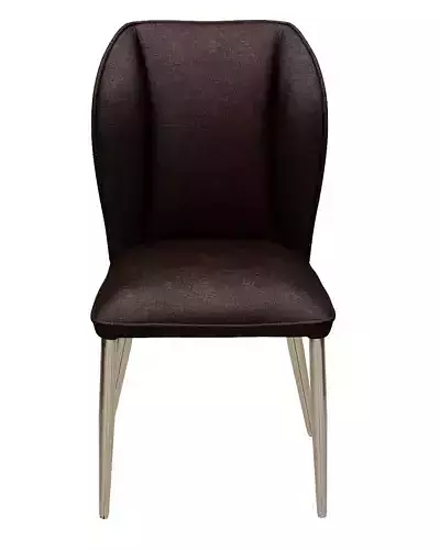 Dining Chair leather and metal