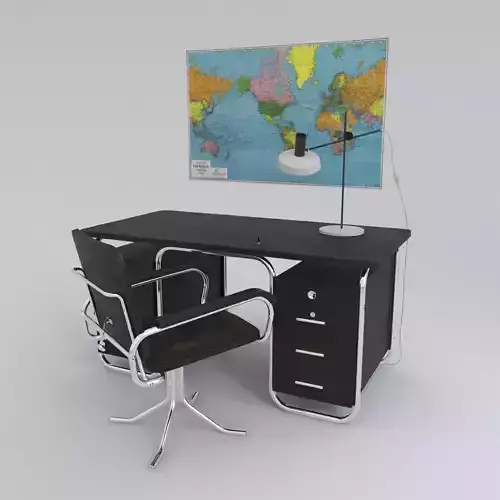 Bauhaus desk and chair