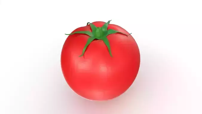 Red Tomato Free low-poly 3D model