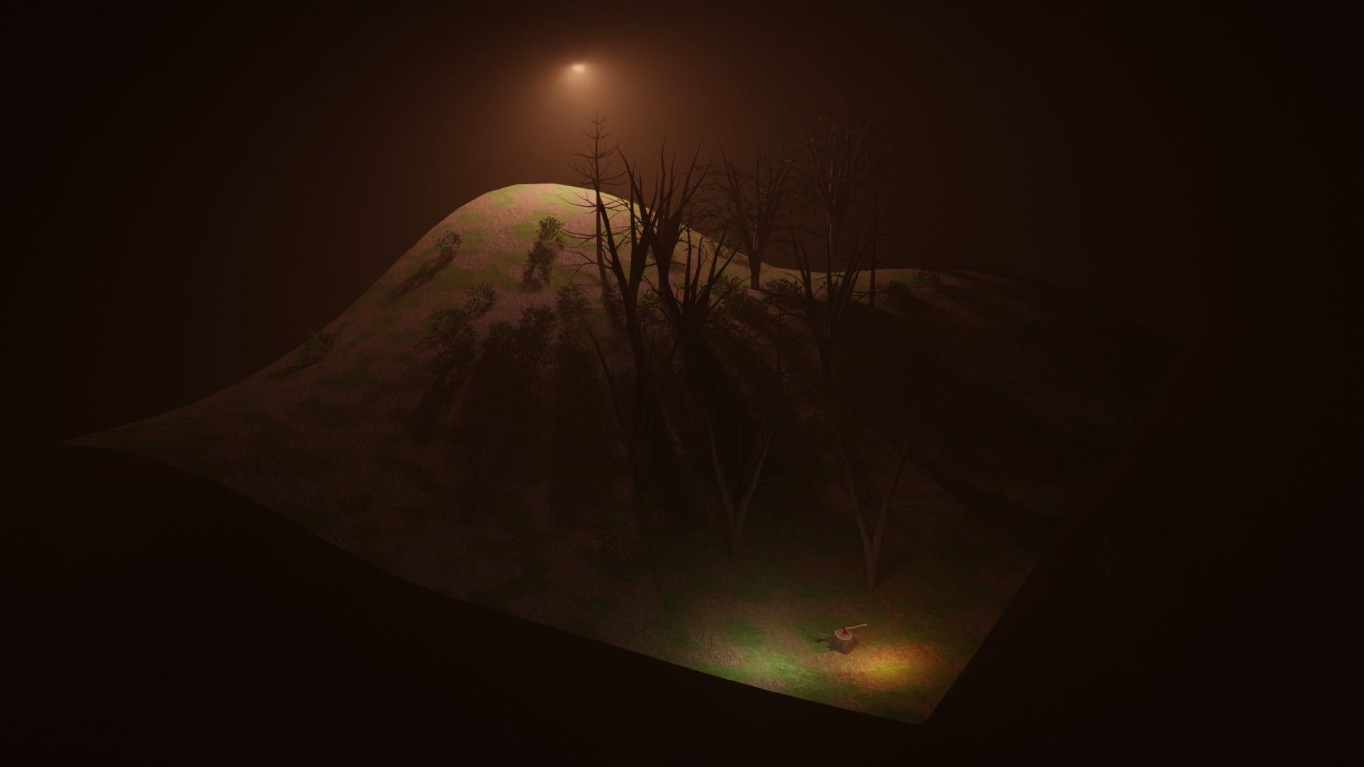 Forest Scene Free 3D model_3