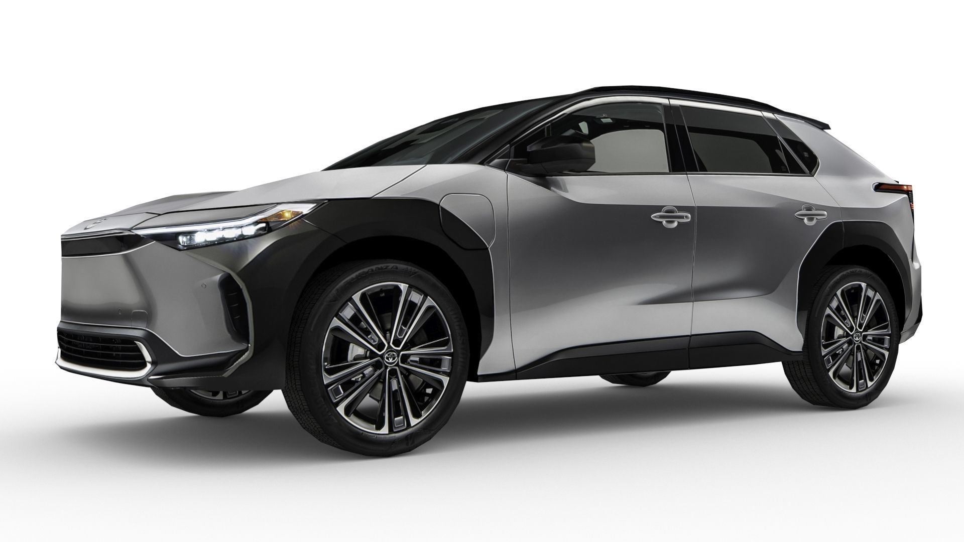 Toyota bZ4X 2023 Low-poly 3D model_2