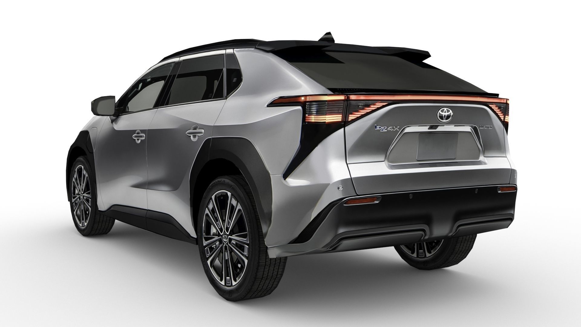 Toyota bZ4X 2023 Low-poly 3D model_4