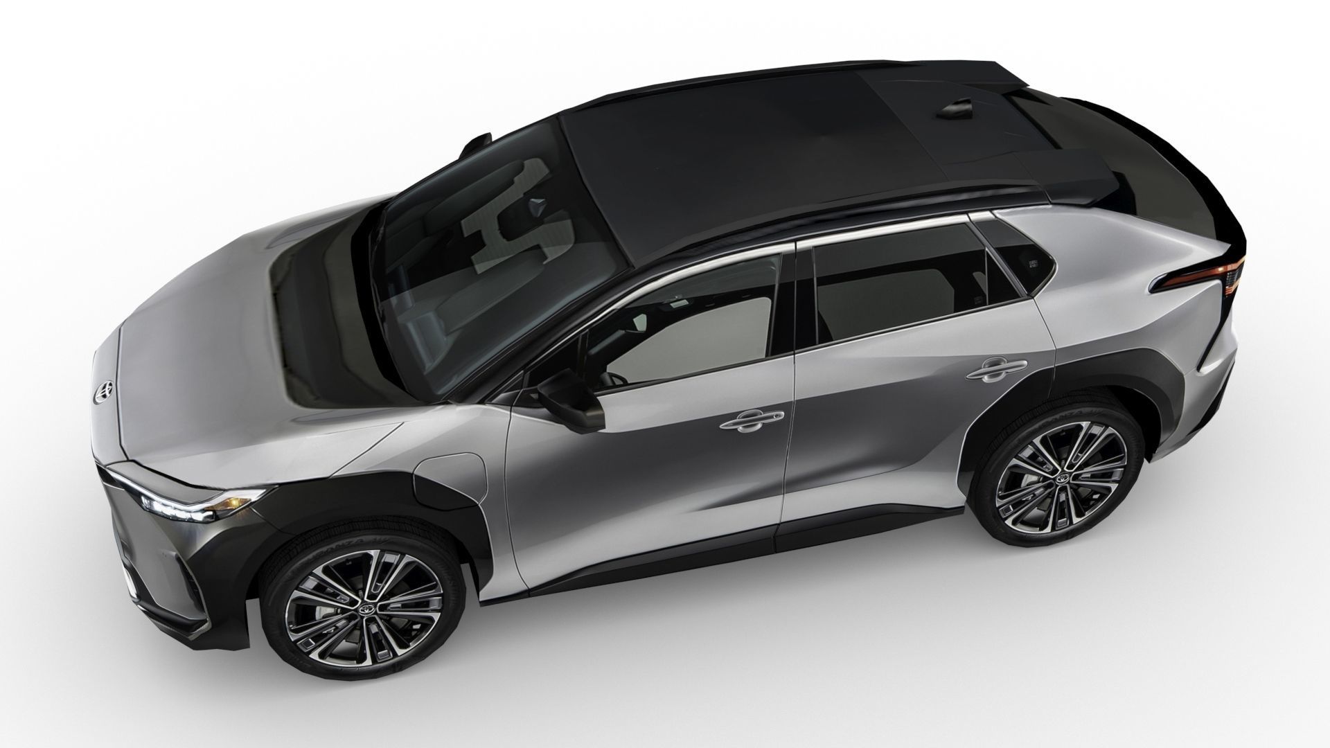 Toyota bZ4X 2023 Low-poly 3D model_6