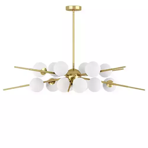 Cherry bomb chandelier