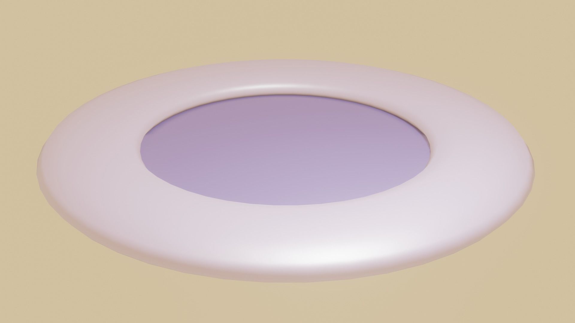 cup of tea Low-poly 3D model_1