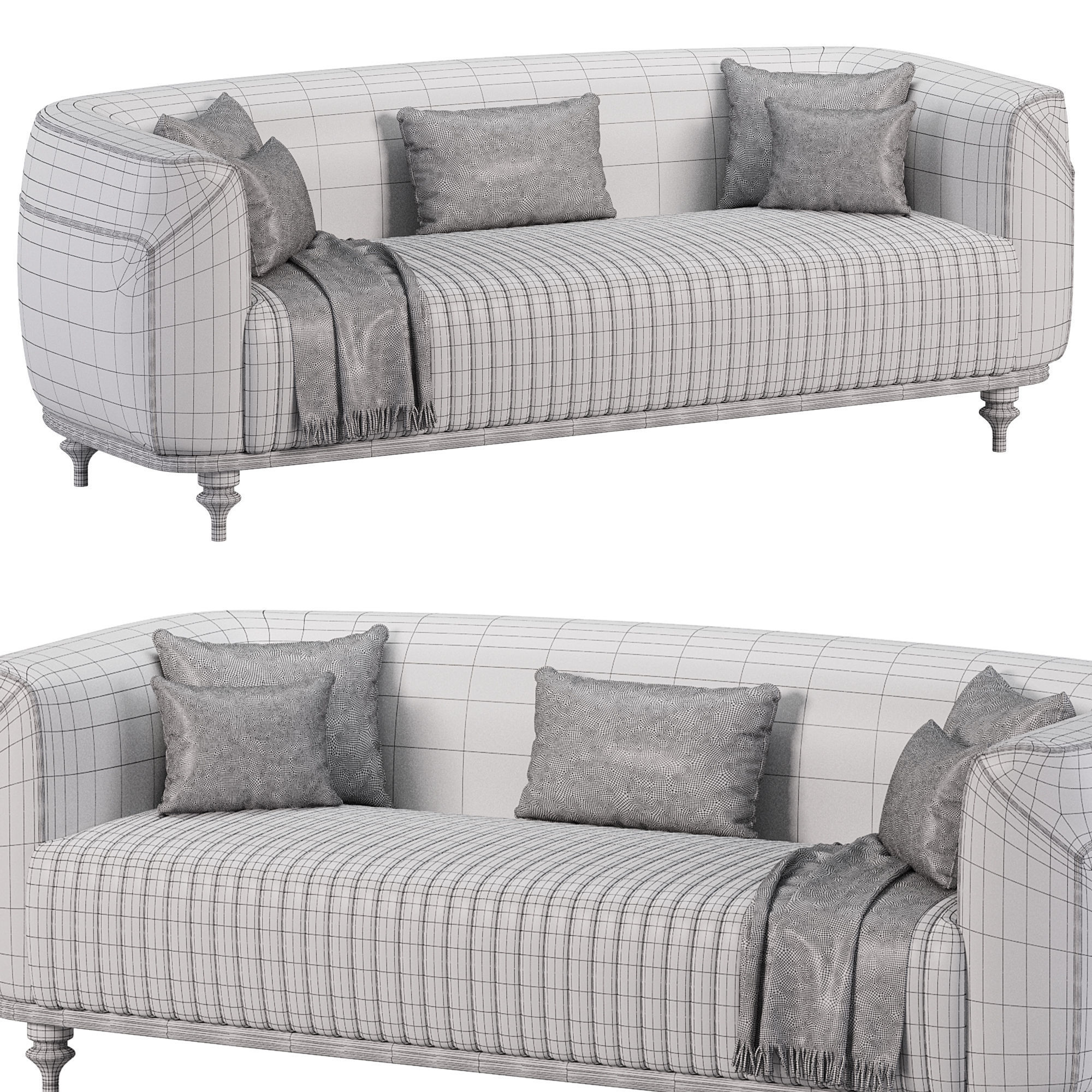 Arya Sofa by Aracikan 3D model_2