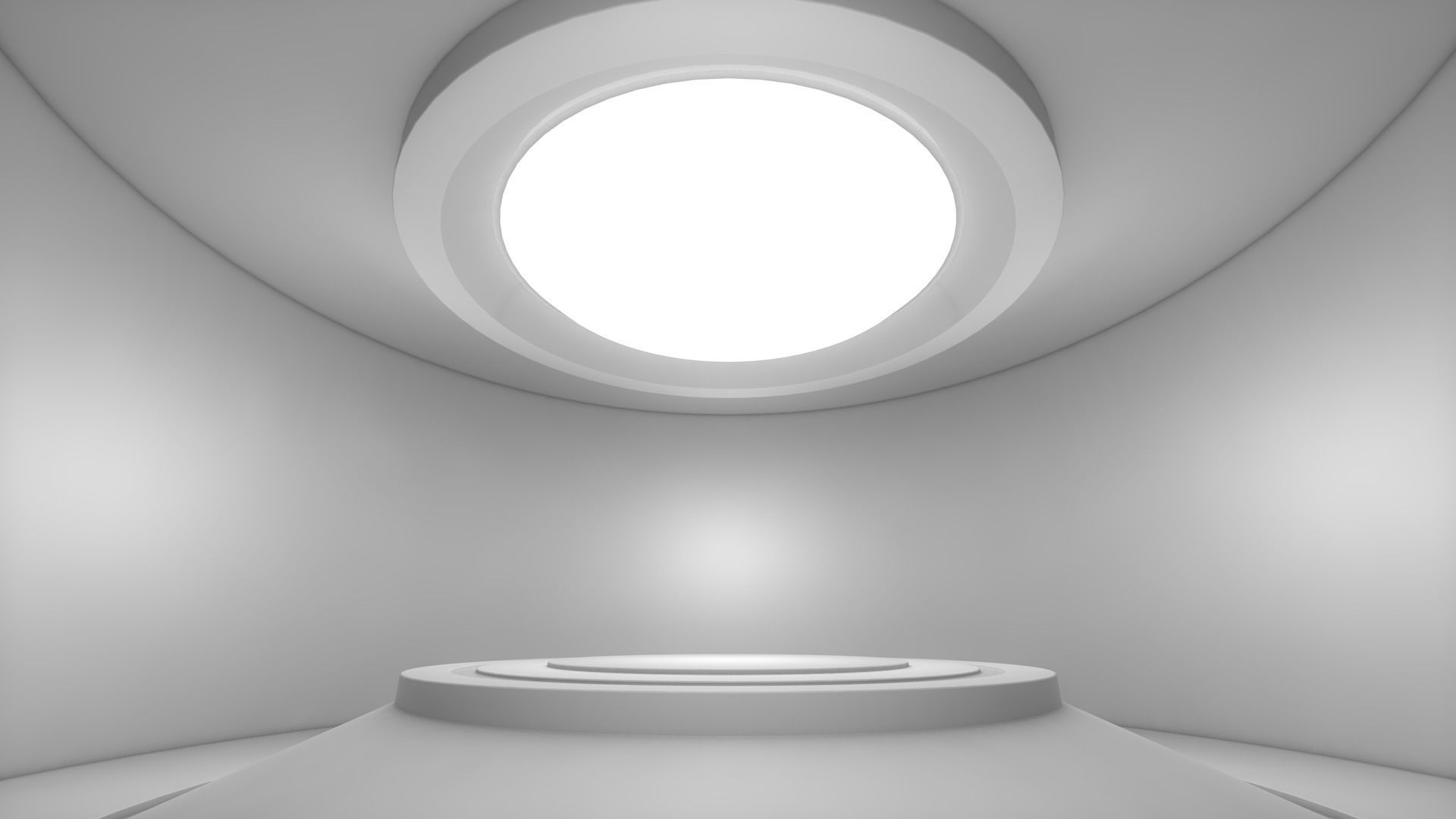 Sci Fi Room 3D model_2