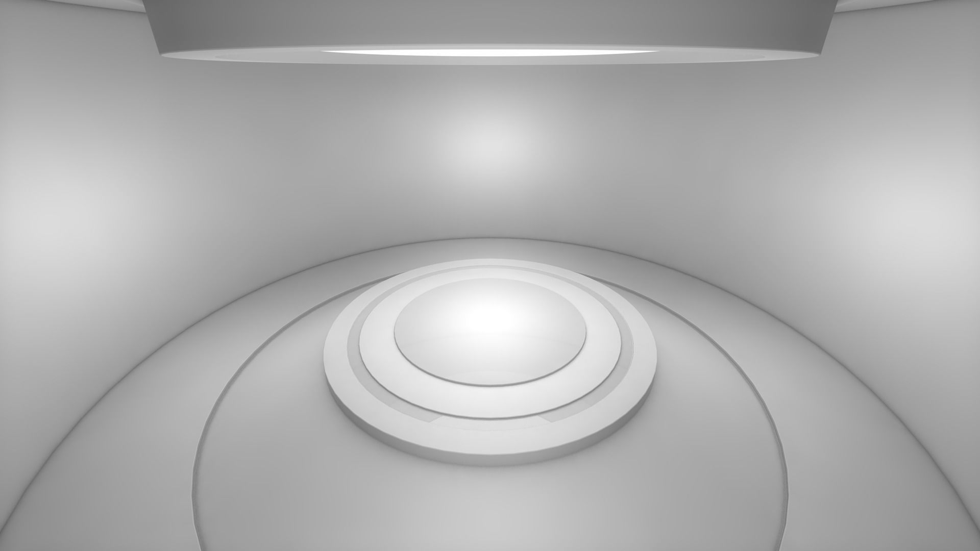 Sci Fi Room 3D model_1