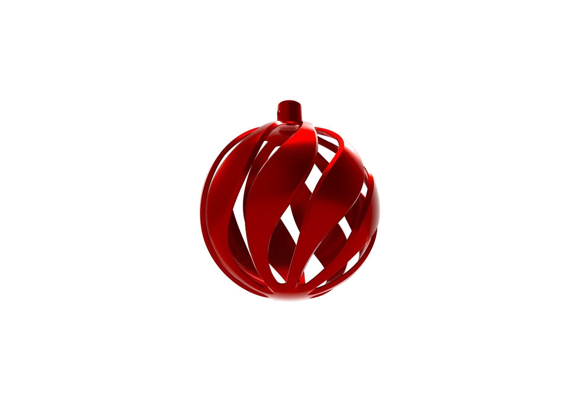 Christmas Xmas Tree Ball Decoration 3D print model_16