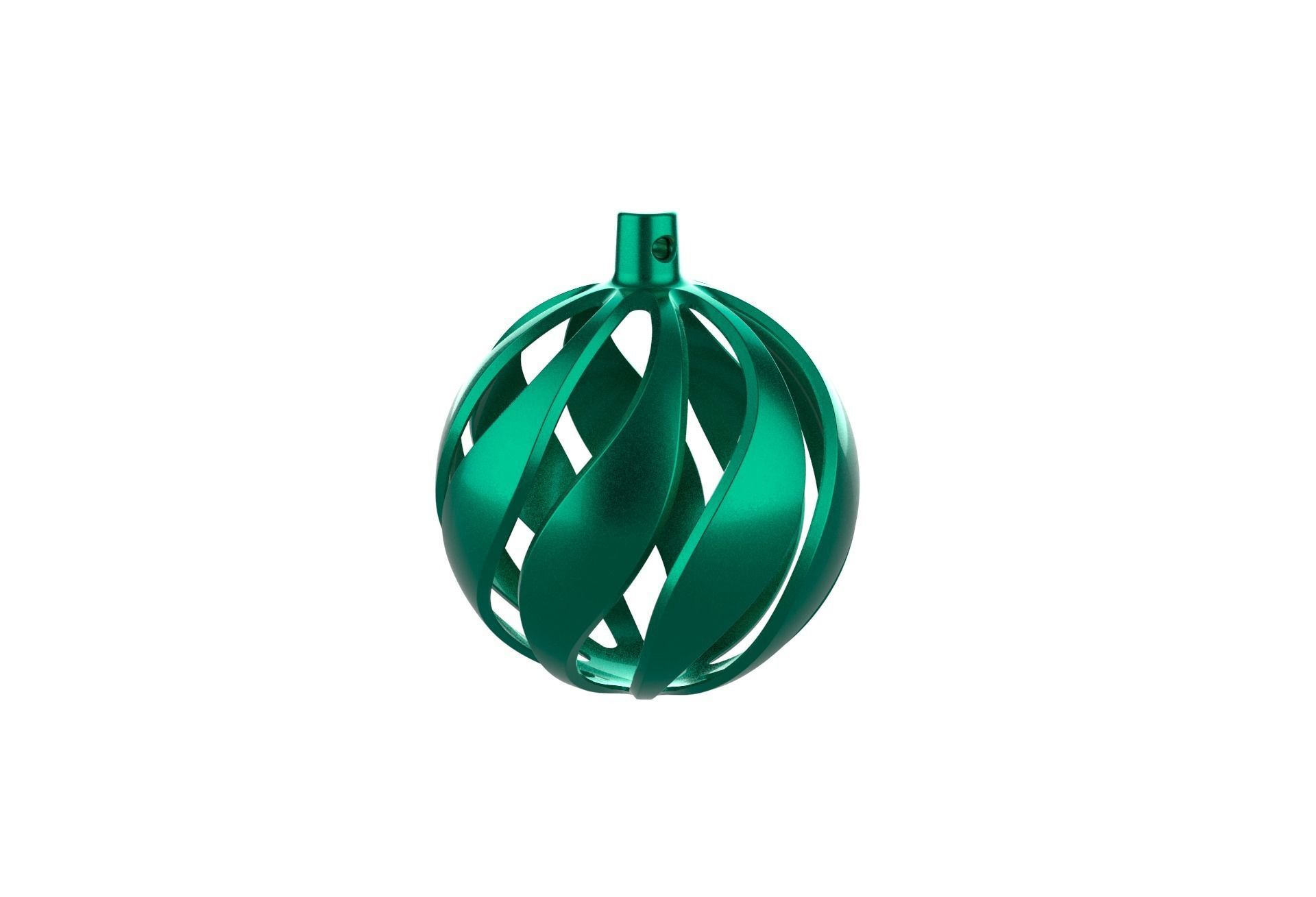 Christmas Xmas Tree Ball Decoration 3D print model_5