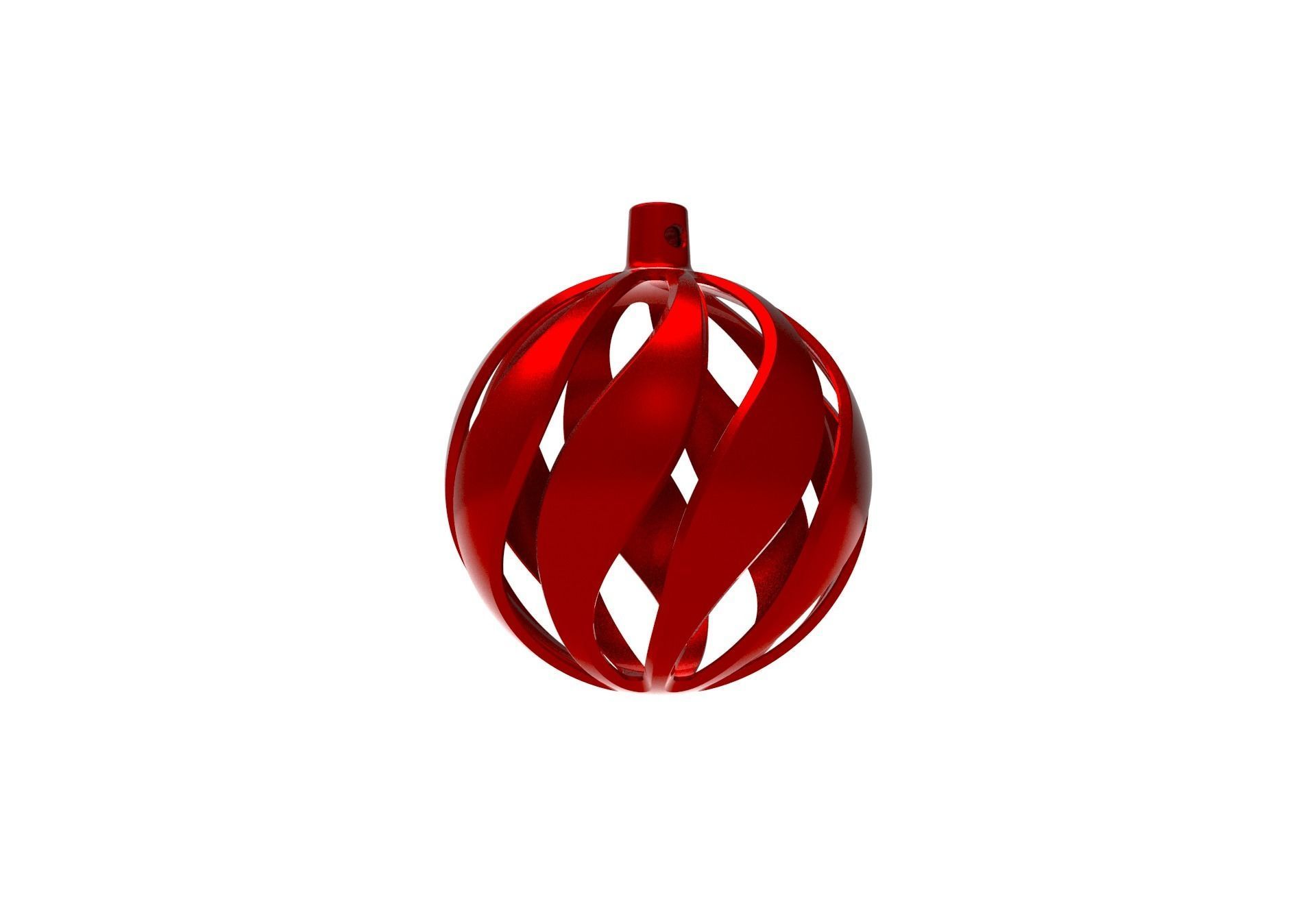 Christmas Xmas Tree Ball Decoration 3D print model_26