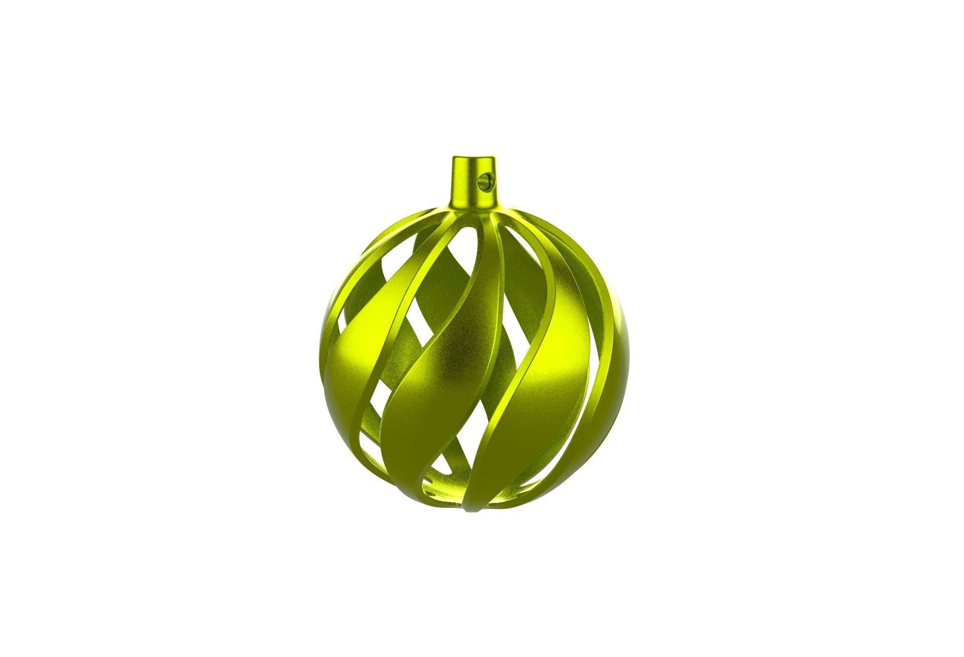 Christmas Xmas Tree Ball Decoration 3D print model_7