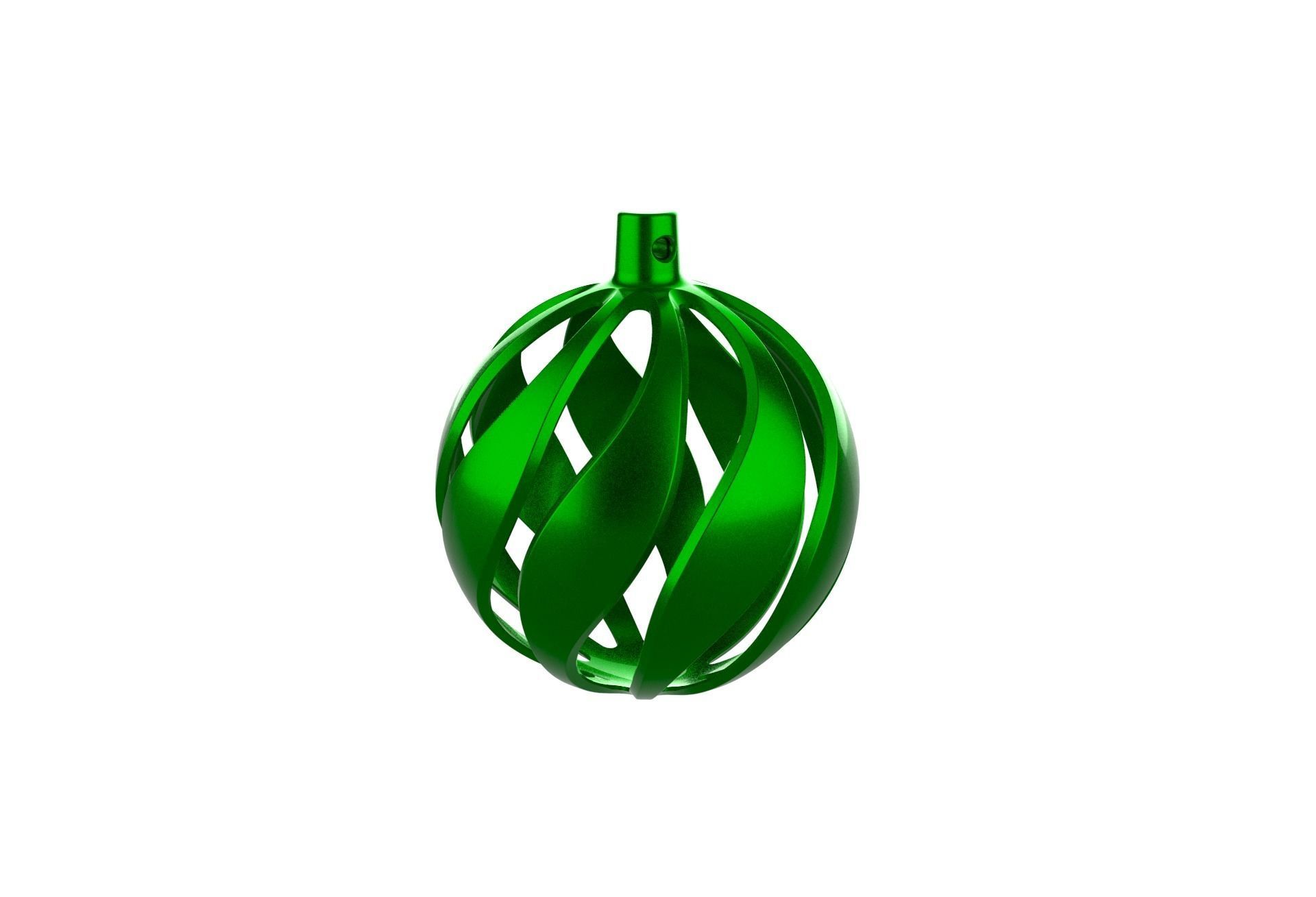 Christmas Xmas Tree Ball Decoration 3D print model_6