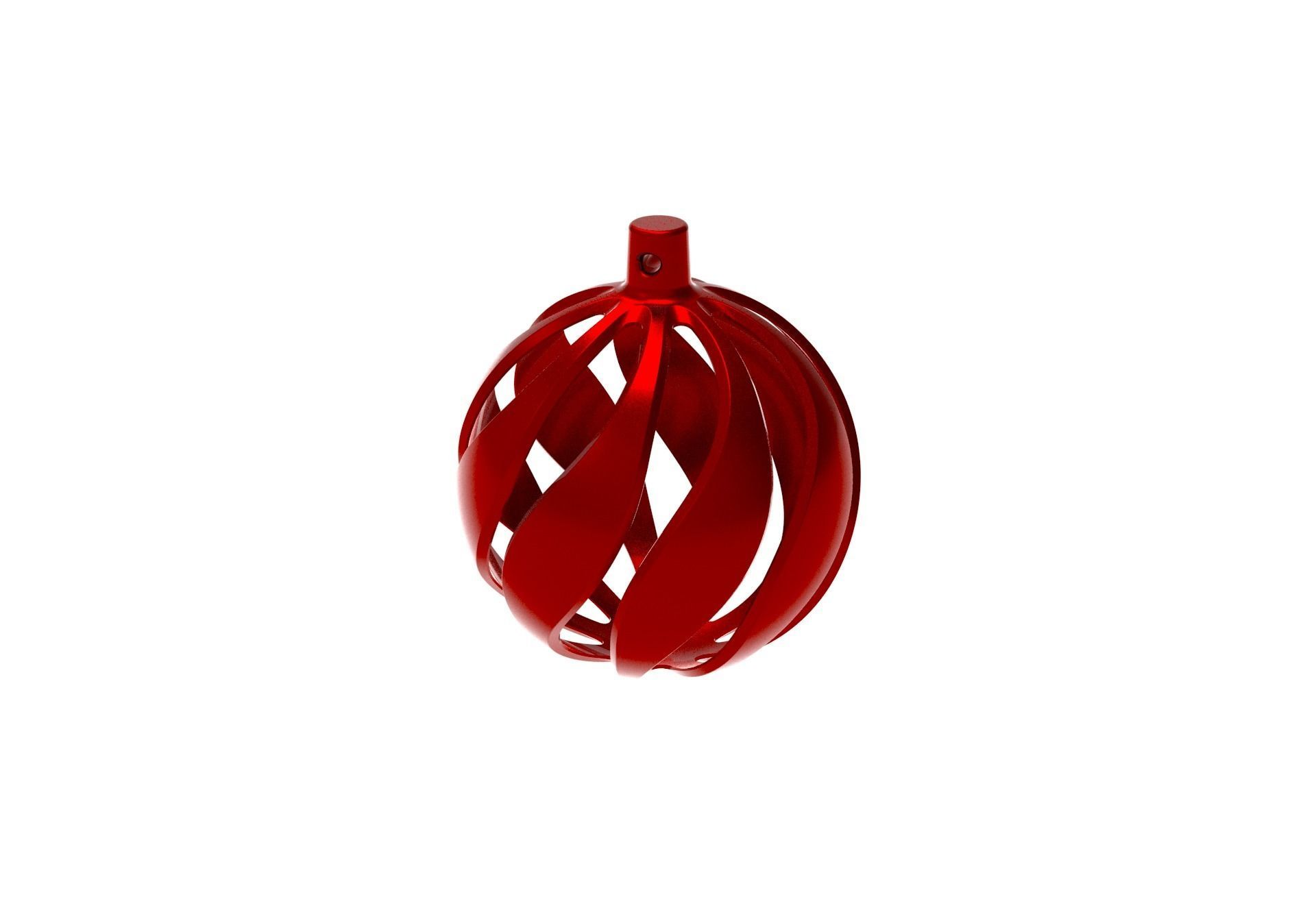 Christmas Xmas Tree Ball Decoration 3D print model_12