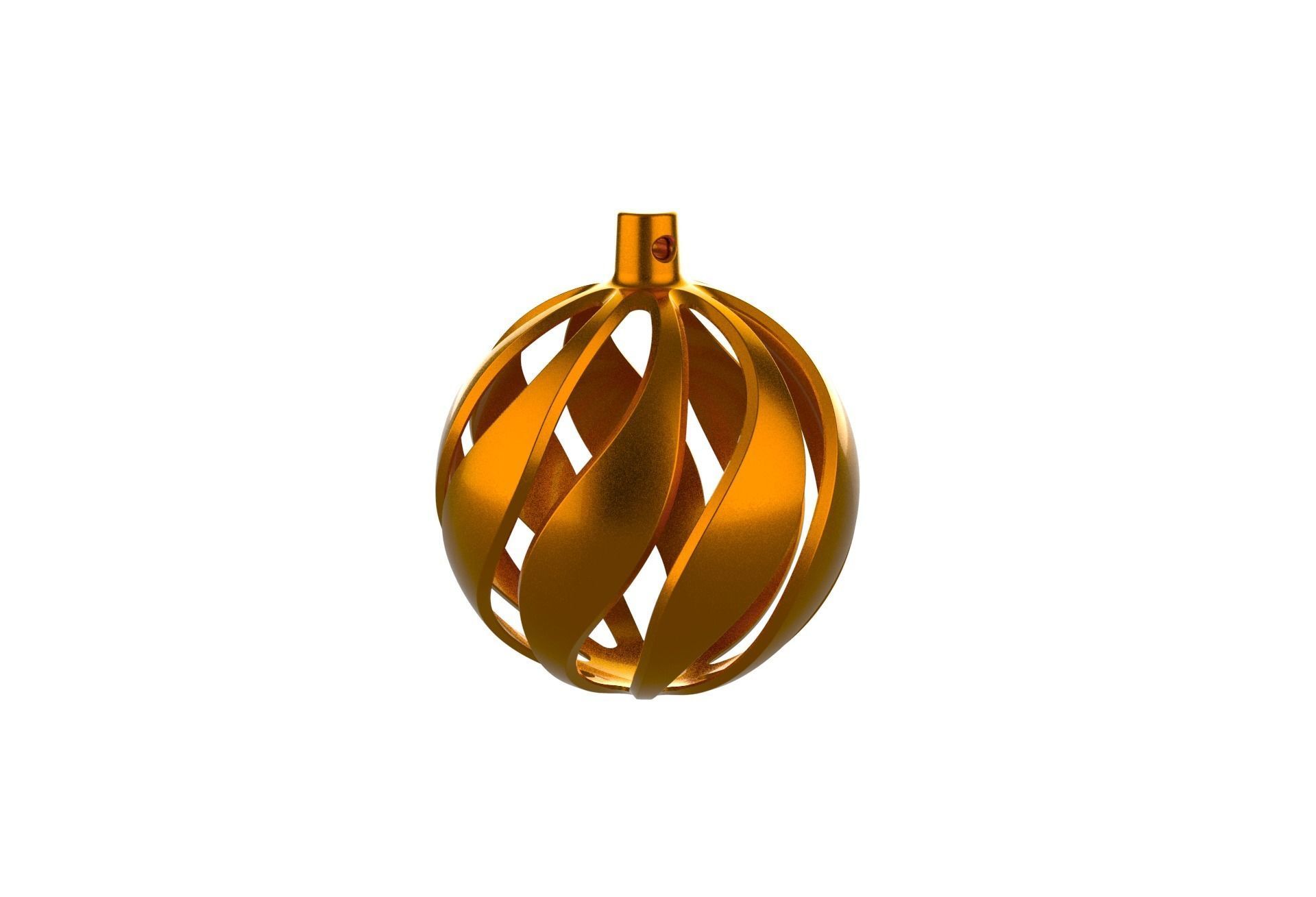 Christmas Xmas Tree Ball Decoration 3D print model_8