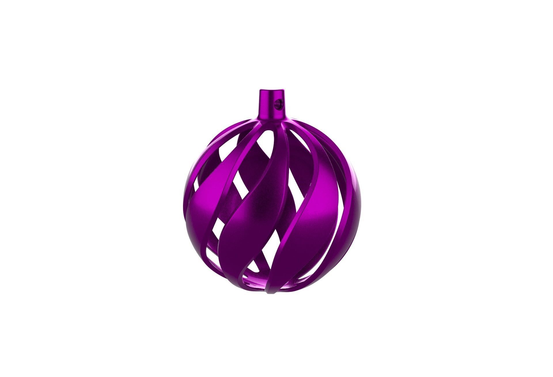 Christmas Xmas Tree Ball Decoration 3D print model_2
