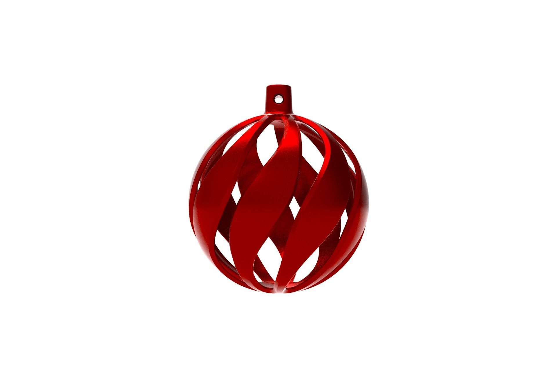 Christmas Xmas Tree Ball Decoration 3D print model_23
