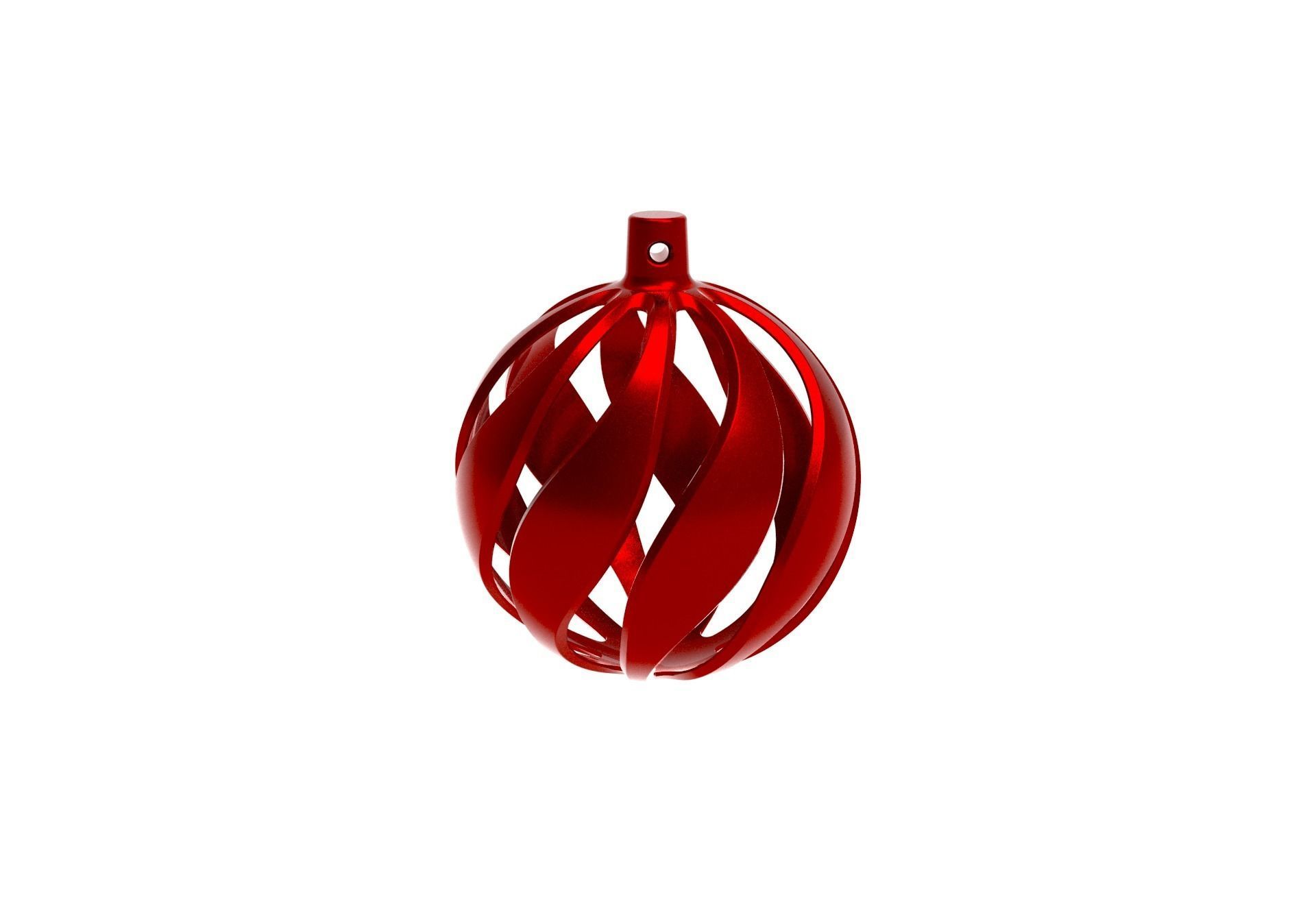 Christmas Xmas Tree Ball Decoration 3D print model_22