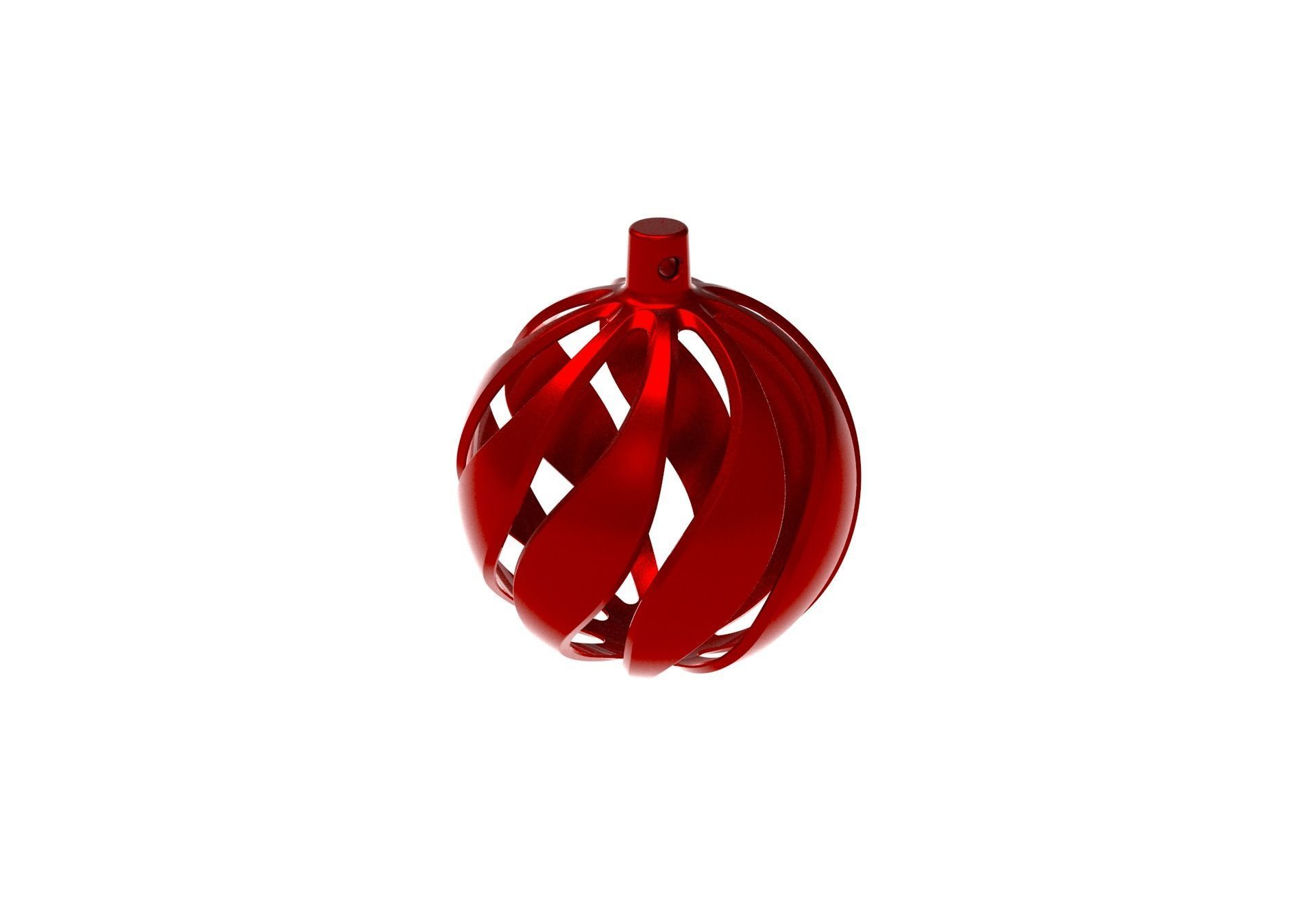 Christmas Xmas Tree Ball Decoration 3D print model_10