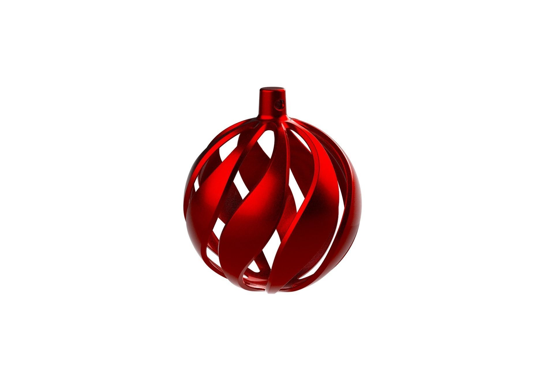 Christmas Xmas Tree Ball Decoration 3D print model_27