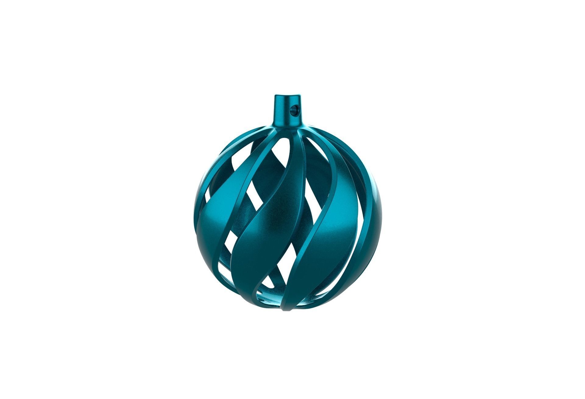 Christmas Xmas Tree Ball Decoration 3D print model_1