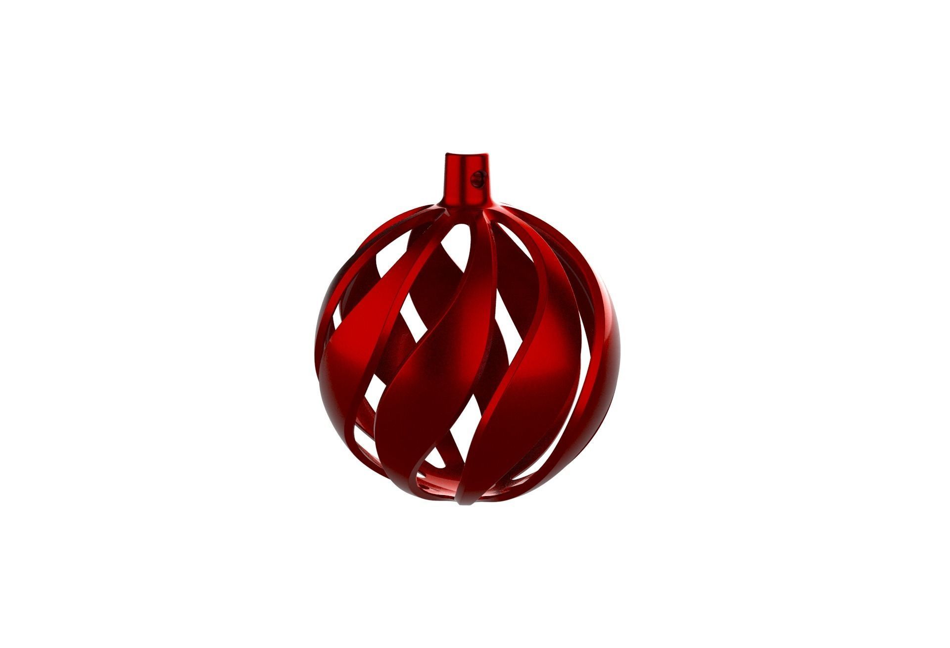 Christmas Xmas Tree Ball Decoration 3D print model_28