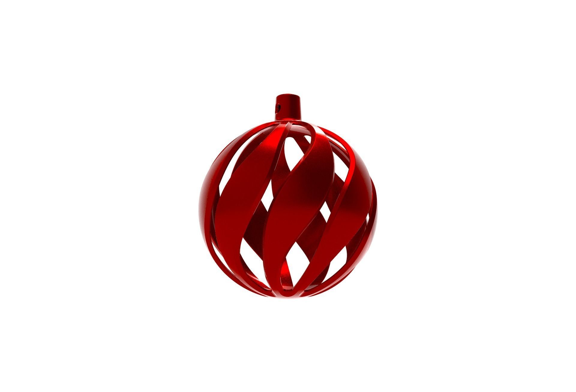 Christmas Xmas Tree Ball Decoration 3D print model_15
