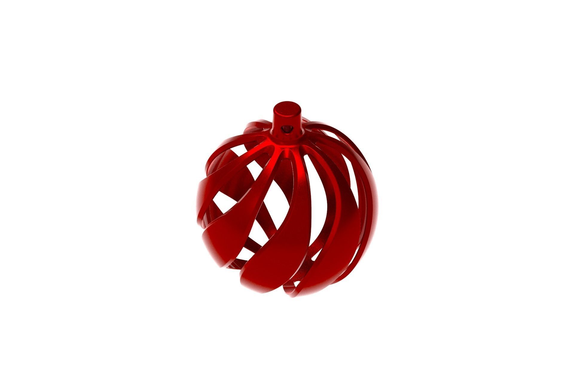 Christmas Xmas Tree Ball Decoration 3D print model_25