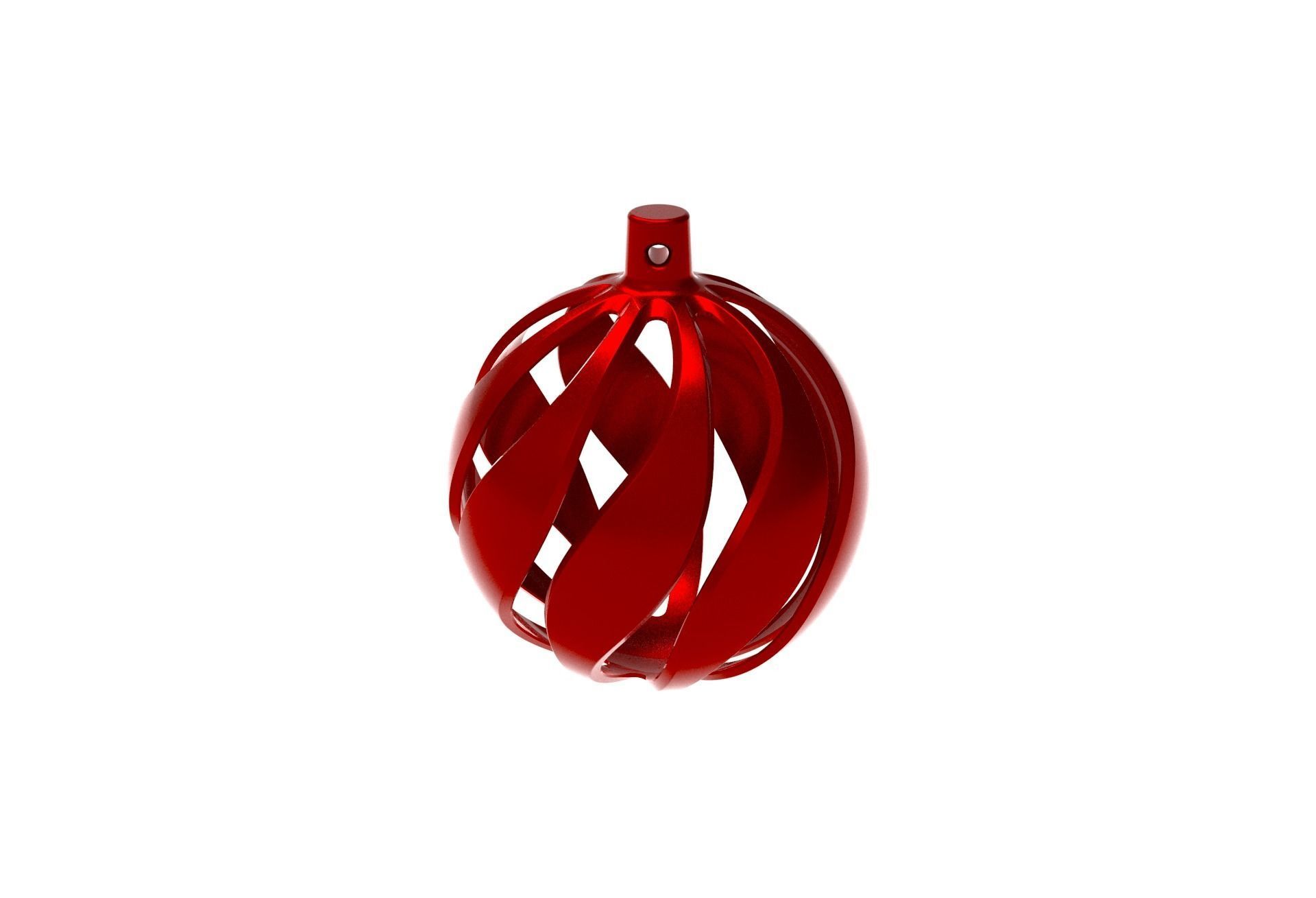 Christmas Xmas Tree Ball Decoration 3D print model_24