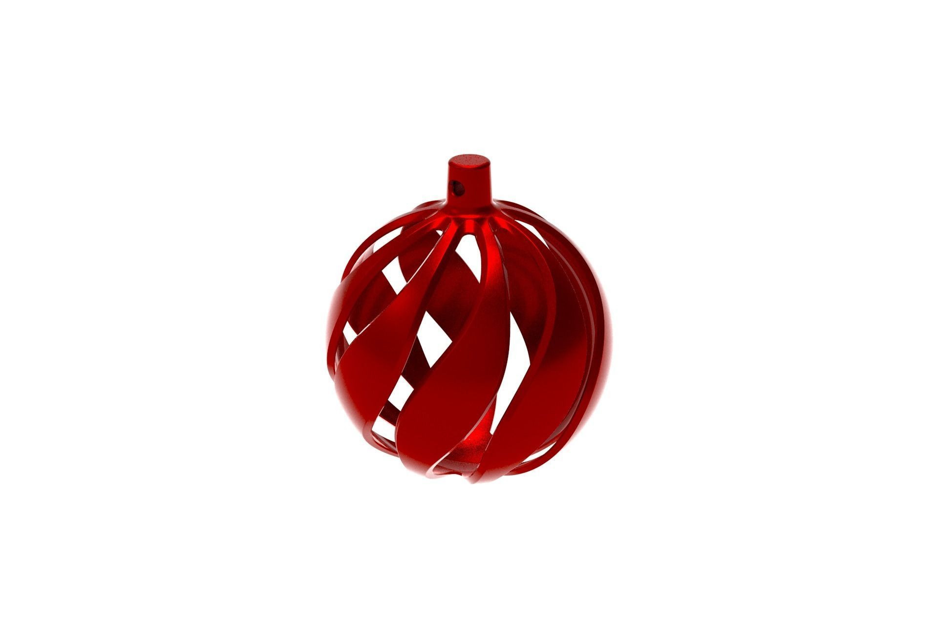 Christmas Xmas Tree Ball Decoration 3D print model_13