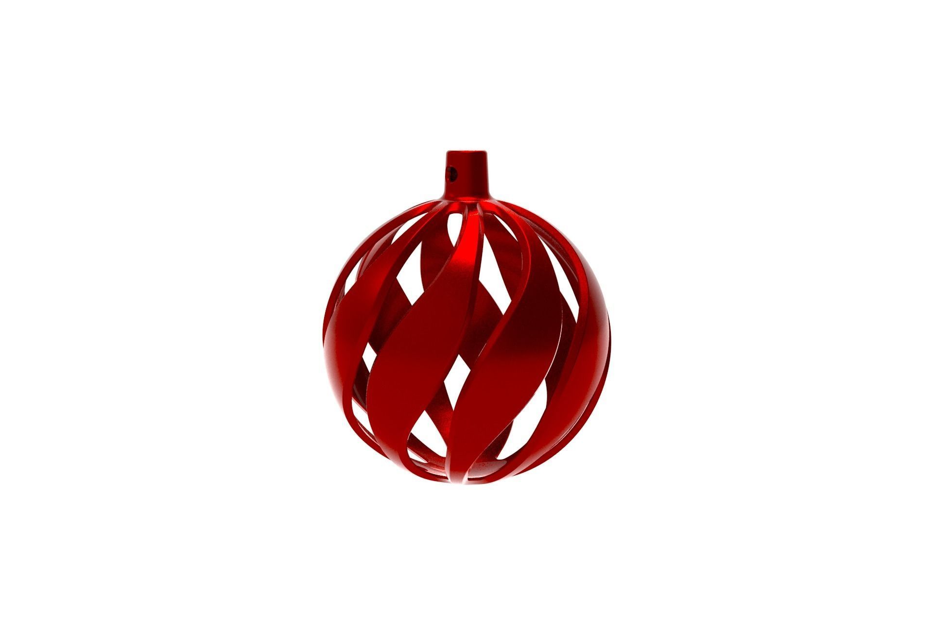 Christmas Xmas Tree Ball Decoration 3D print model_14