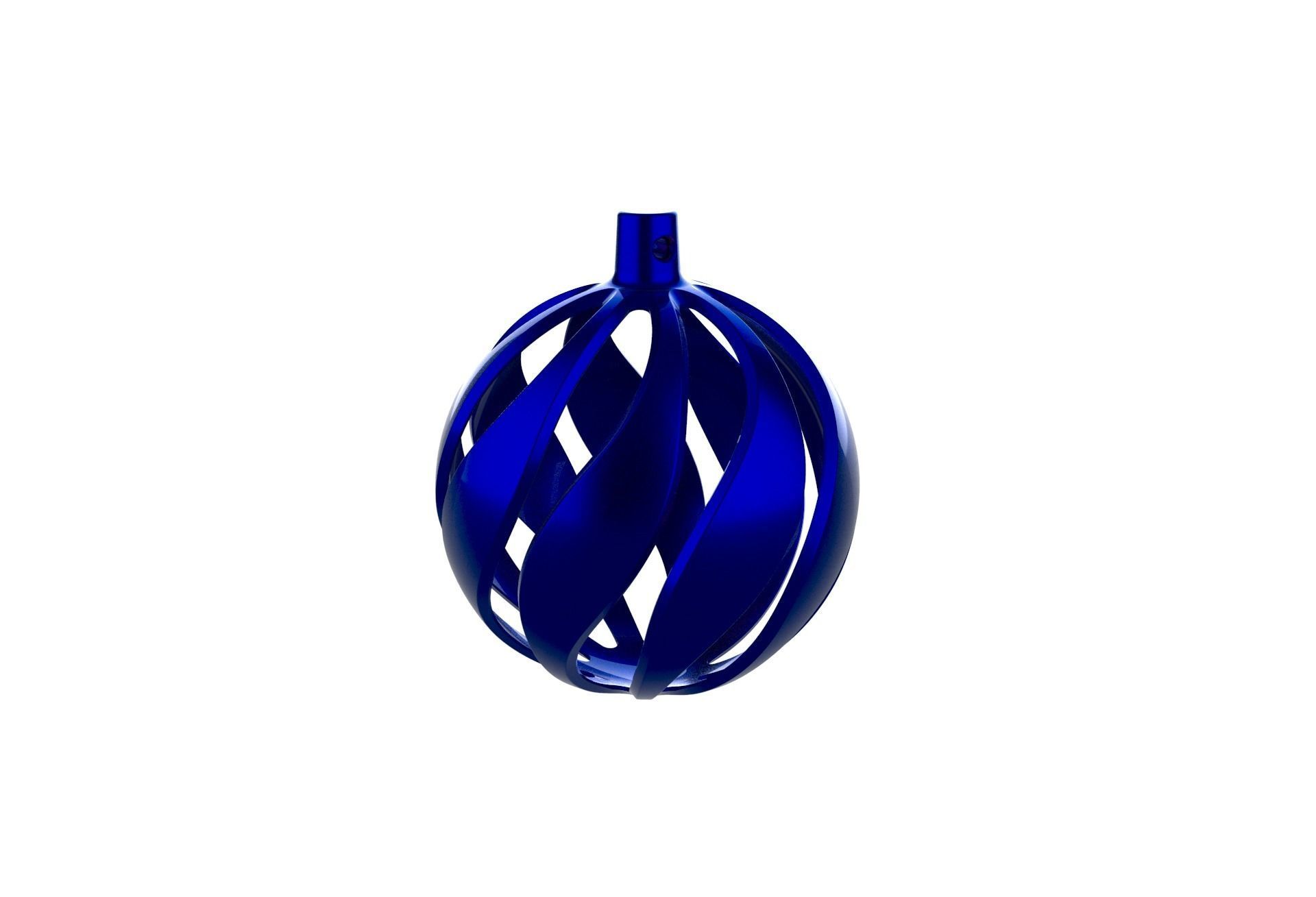 Christmas Xmas Tree Ball Decoration 3D print model_4