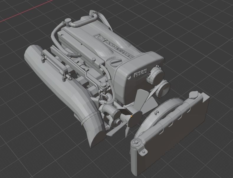 Valorisatoin for AOSHIMA model kits NISSAN GTR R34 from FastFuri 3D print model_20